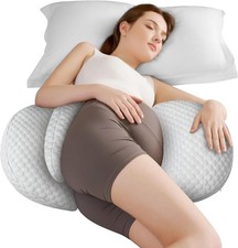 Pregnancy Pillow for Sleeping, Maternity Pillow for Pregnant Women, Cooling P