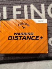 1 Dozen Callaway Warbird Distance Golf Balls White Durable