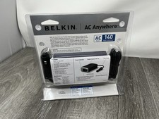 Belkin AC Anywhere 140Watts Power Inverter 12 volts to DC 110 Cigarette Lighter