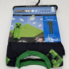 Boy's Youth Cuddl Duds Minecraft Comfortech Stretch Poly Baselayer 2 Piece Set M