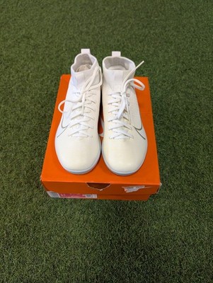 Nike Jr Superfly 7 Academy Indoor Soccer Shoes - White