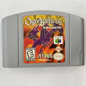 Ogre Battle 64: Person of Lordly Caliber - Nintendo 64 (N64) Fully functional
