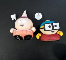 CARTMAN KIDROBOT PIGGIE AND TOOTH FAIRY VINYL MINIS FIGURE LOT SOUTH PARK