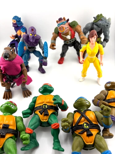 (TMNT) Ninja Turtle Collection - 1988-90 Original Action Figures + Accessories