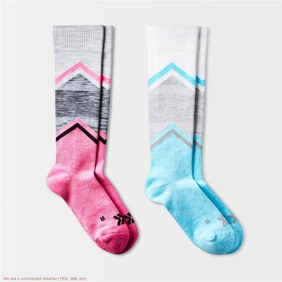 Women's Chevron Colorblock Compression 2pk Knee High Socks 4-10 *SEE DEAL!!!*