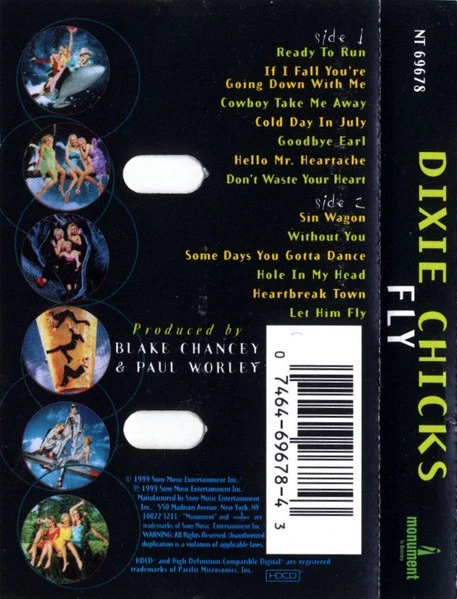 Dixie Chicks - Fly (Cass, Album) (Very Good Plus (VG+)) - [Location_ rswu] - Image 2 of 4