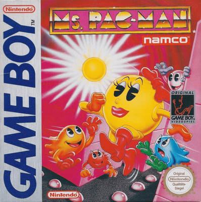 Ms. Pac-Man - Nintendo Gameboy Classic Spiel - Namco - Puzzle - PAL - NOE/USA