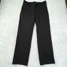 Betabrand Dress Pant Yoga Straight Leg Pant High Rise Black Womens XL Petite