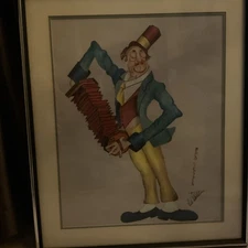 Dual signed Art- Painted by Red Skelton