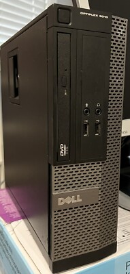 Dell Optiplex 3010 With Monitor, Keyboard & Mouse - i5 8GB 500GB DVD Win 10