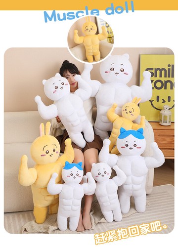 Anime Chiikawa Hachiware Usagi Big Plush Doll 90cm Stuffed Toy Pillow Cushion  - Picture 12 of 19