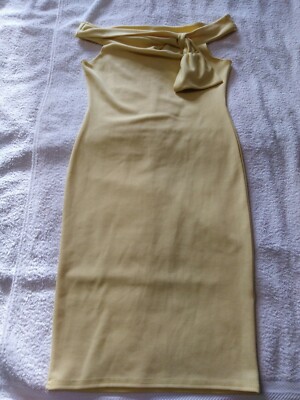 Pink Boutique yellow sleeveless dress 12