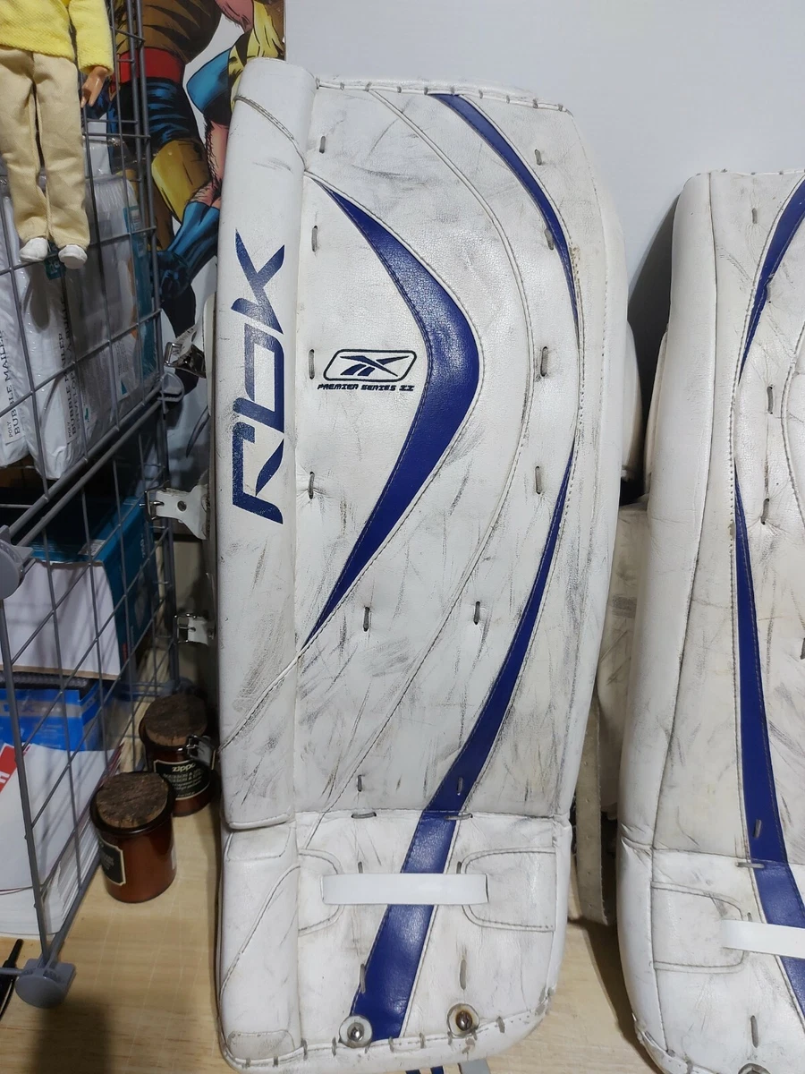 Reebok Premier Series II GP Int Pro Hockey Goalie Pads Used 31