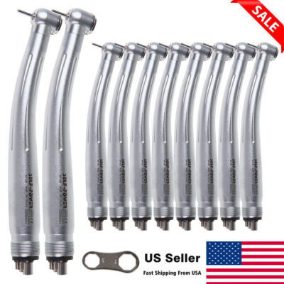 1-10 NSK PANA MAX Style Dental High Speed Handpiece Push Button 4H Air Turbine