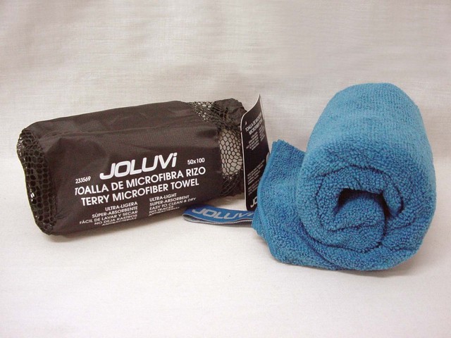 34769) JOLUVI TOALLA MICROFIBRA NATACION GIMNASIO PEQUEÑA AZUL | Compra online en
