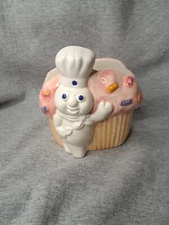 Vtg 1992 Pillsbury Doughboy  Cupcake Napkin Holder Benjamin & Medwin