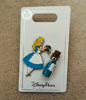 Disney Parks Disneyland Resort Alice in Wonderland Drink Me Potion Pin Rare 2021
