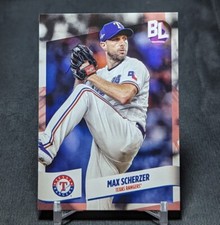 Max Scherzer 2024 Topps Big League Baseball Card #170 Texas Rangers