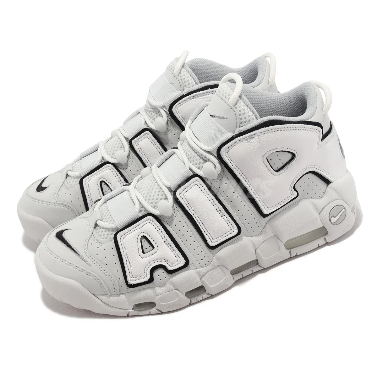 Nike Air More Uptempo 96 Photon Dust Silver Men Casual Lifestyle Shoe  FB3021-001