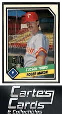 Roger Mason 1989 CMC Tucson Toros #4  Houston Astros