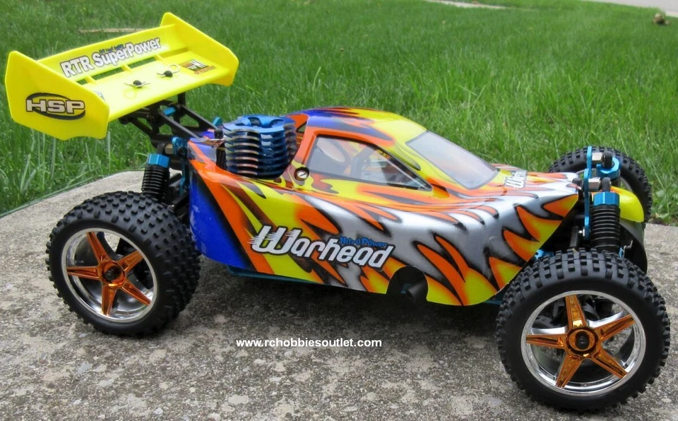 Coche/Buggy RC Nitro HSP WARHEAD 2 velocidades 3,0 cc 2,4 G 1/10 RACE 10706 Foto 2 de 4