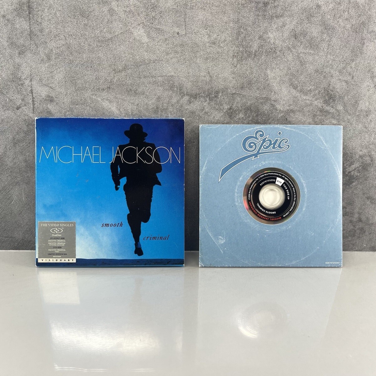 PAL Region 0] Smooth Criminal by Michael Jackson (CD+DVD, 2006