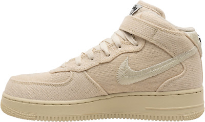 Nike Stussy x Air Force 1 Mid Fossil for Sale | Authenticity