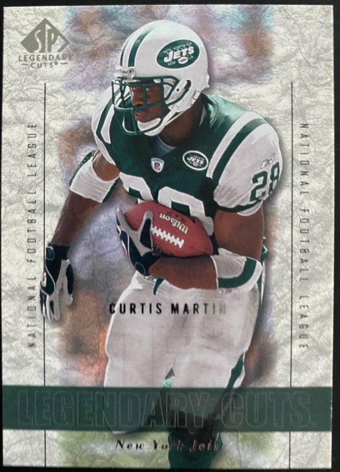 Curtis MARTIN 2002 SP Legendary Cuts #10 New York Jets - Image 2 of 2