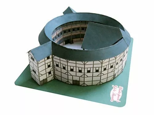 Paper toys globe theatre hot sale