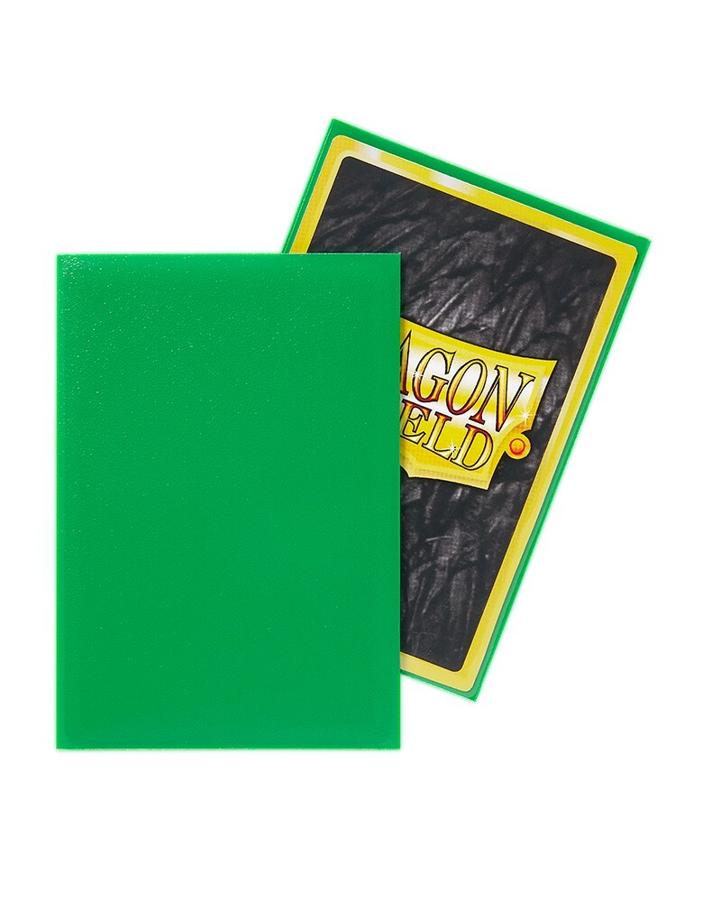 60-Pack) Dragon Shield Card Sleeves APPLE GREEN MATTE Small/Mini