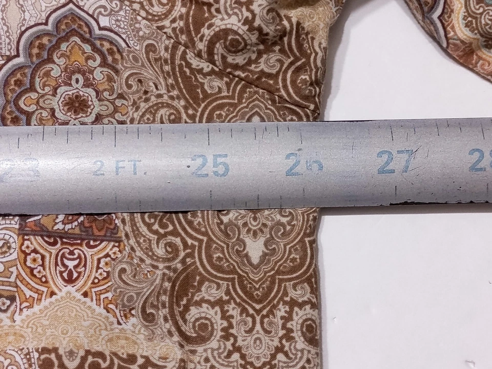 Camisa de campamento hawaiana para hombre TORI RICHARD hecha en EE. UU. marrón óxido cachemir XL Foto 3 de 4