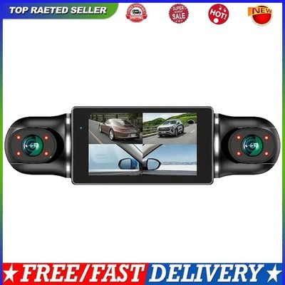 Four Channels Dash Cam Four Cameras HD 1080P Car DVR WiFi Car Camcorder G-Sensor