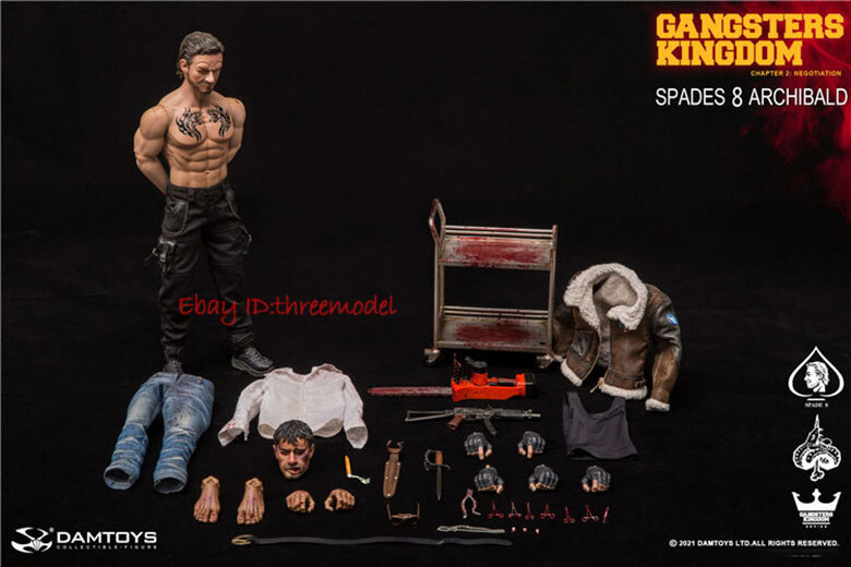 DAMTOYS DAM 1/6 GK024 Gangsters Kingdom SPADE 8 ARCHIBALD Standard