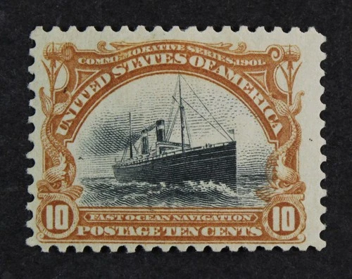 CKStamps: US Stamps Collection Scott#299 10c Mint H OG CV$105