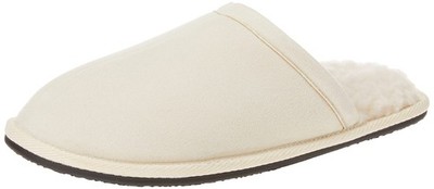 Damen Pantoffeln Amazon Essentials, Hellbeige, 44.5 EU, Hausschuhe, gemütlich