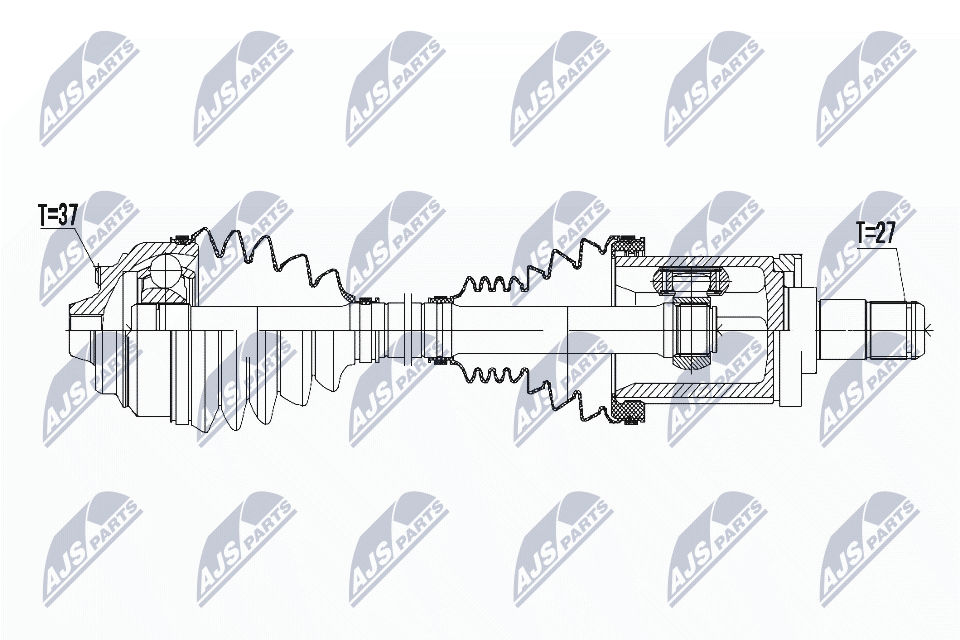 NPW-BM-055 NTY Drive Shaft for BMW - Image 10