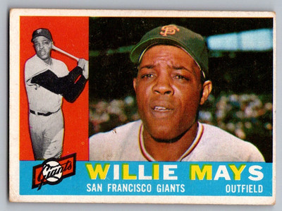 1960 Topps Set-Break #200 Willie Mays VG-VGEX *JAYSACE*