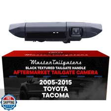 Master Tailgaters Black Tailgate Handle with Backup Camera Replacement for To