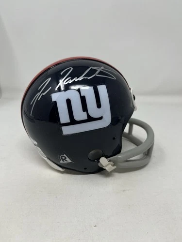 Fran Tarkenton SWC Authentication Autographed Giants Mini