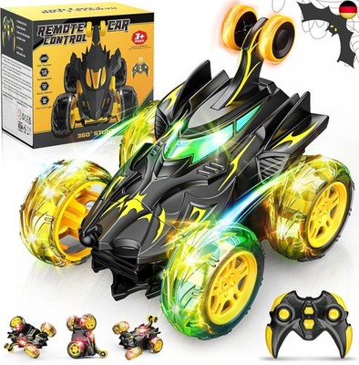 Braxel Remote Controlled Car from 3 4 5 6 7 8 Years - RC Car 2.4 GHz 360° Flips 