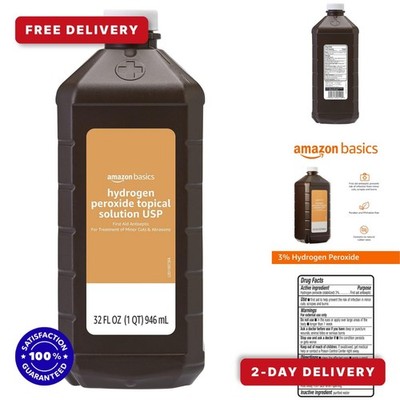 Hydrogen Peroxide Topical Solution 32 fl oz First Aid Antiseptic