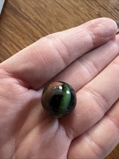    Vintage Christensen Toy Marble Black