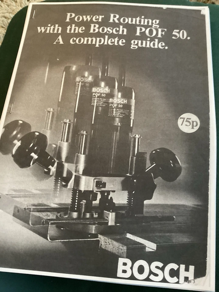 BOSCH PROFESSIONAL POF50 router - Image 3 of 3