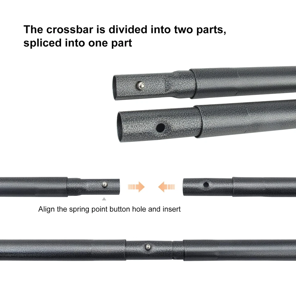 Barra transversal para estudio fotográfico Britek#4214A para soporte de fondo 4214A Foto 3 de 4