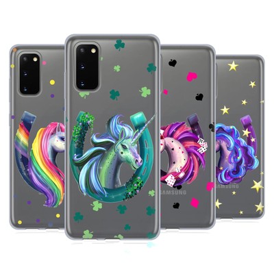 OFFICIAL ROSE KHAN UNICORN HORSESHOE SOFT GEL CASE FOR SAMSUNG PHONES 1