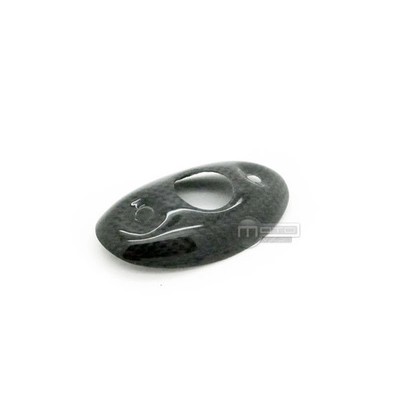 Original Ducati Hypermotard 1100 Carbon Auspuff Ventildeckel - Lack