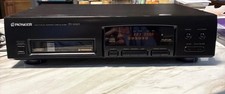 Pioneer PD-M423 CD Player Complete With 6 Disc Cartridge L/R RCA Works Great.