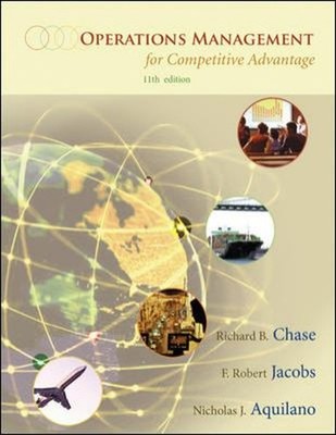 Operations Management for Competitive Advantage Hardcover