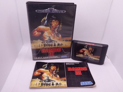 Rambo III (3) (Sega Mega Drive) -komplett-