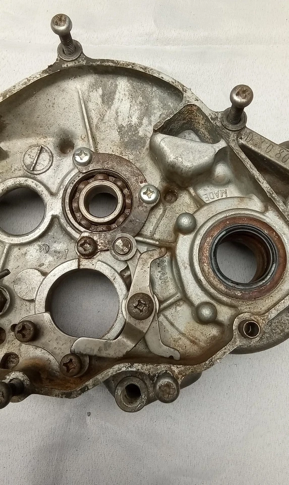 1979 Kawasaki kx80 OEM Direita e Esquerda MOTOR CÁRTER Estojo - Imagem 2 de 4